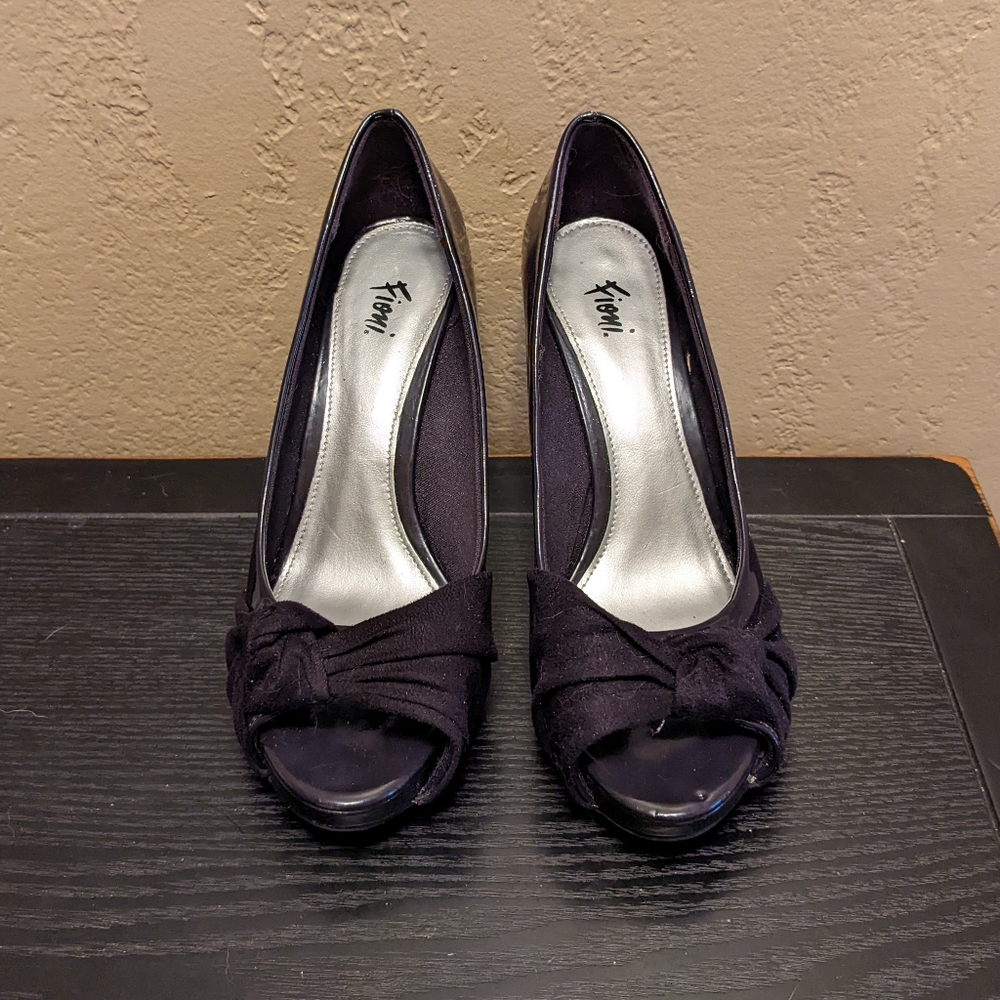 Fioni Peep Toe Heels